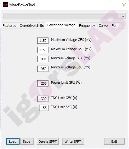 Logiciel MorePowerTool