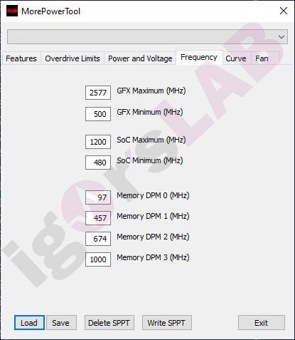 Logiciel MorePowerTool