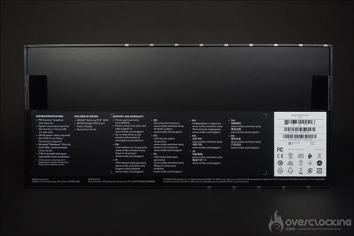 NVIDIA RTX 3070 Founders Edition