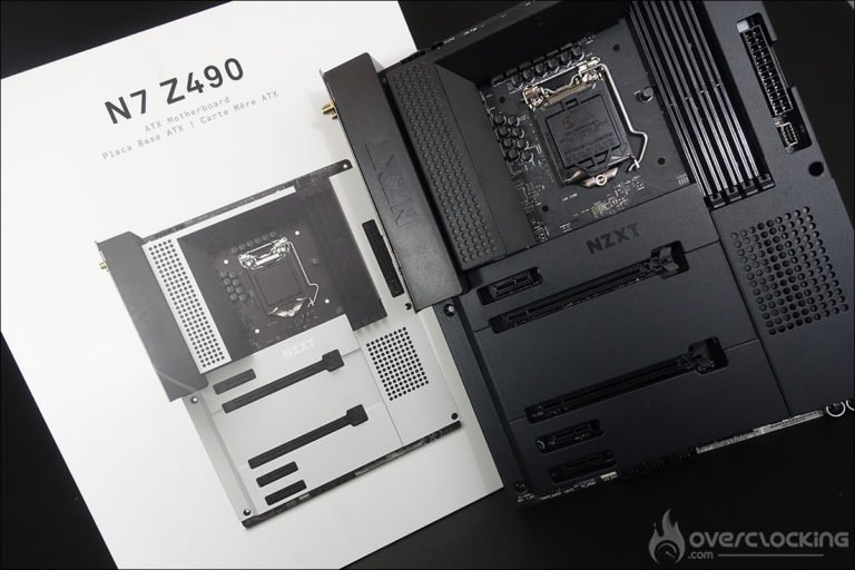 La carte mère N7 490 de NZXT