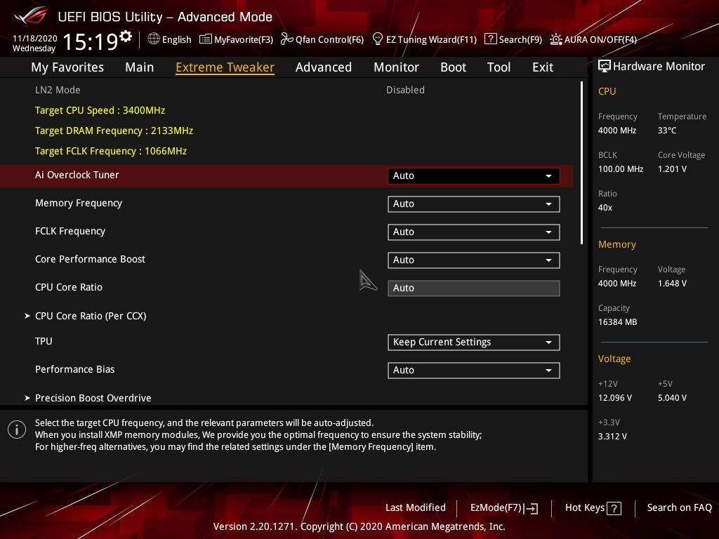 Bios asus crosshair viii dark hero