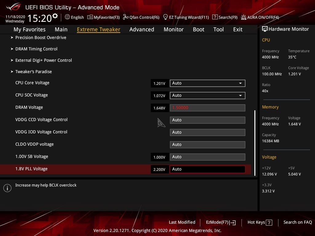 Bios asus crosshair viii dark hero