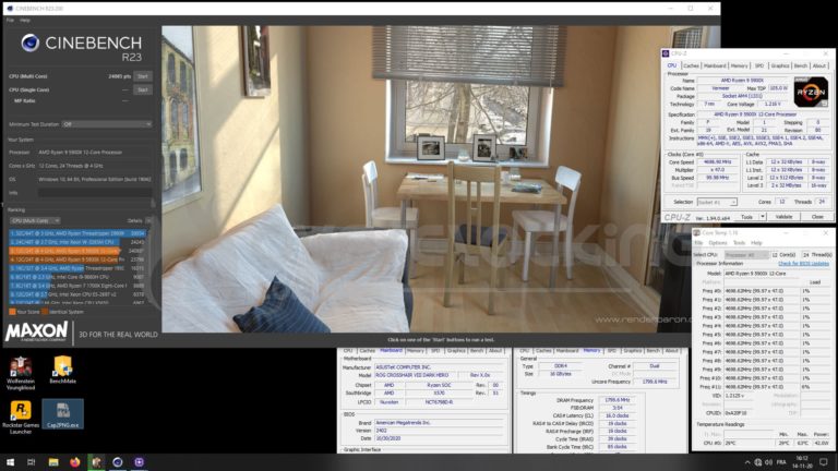 Cinebench R23 benchmark