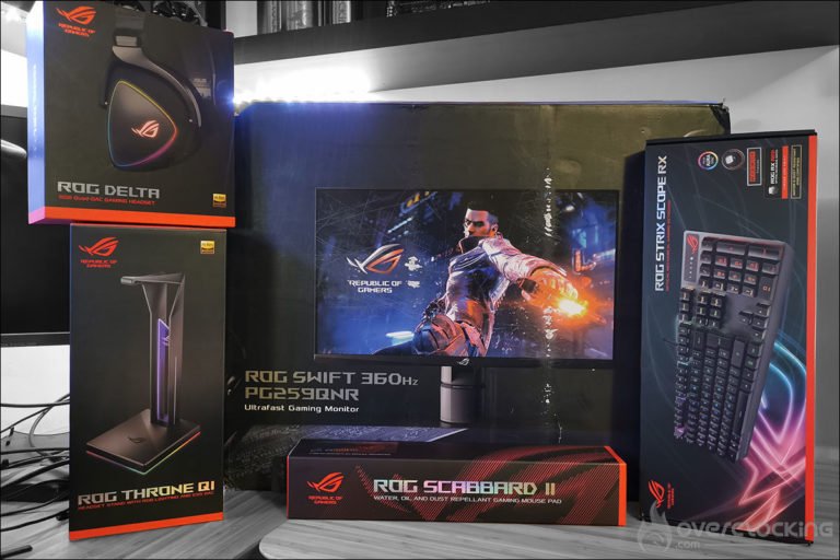 Configuration Asus esport NVIDIA Reflex