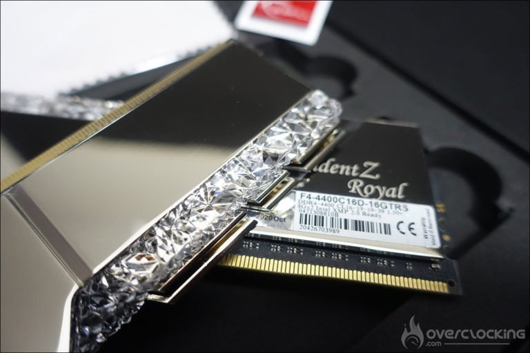 Kit mémoire GSKill TridentZ Royal 4400 CL16