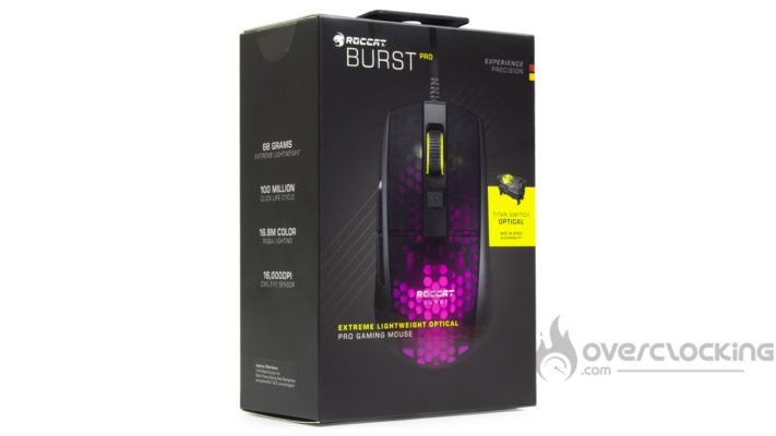Roccat Burst Pro - Boîte