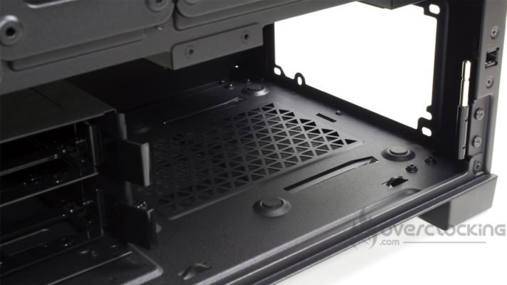 Corsair iCUE 5000X RGB Black emplacement alimentation