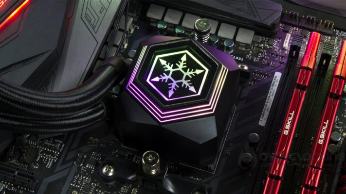 Silverstone PF240 éclairage pompe