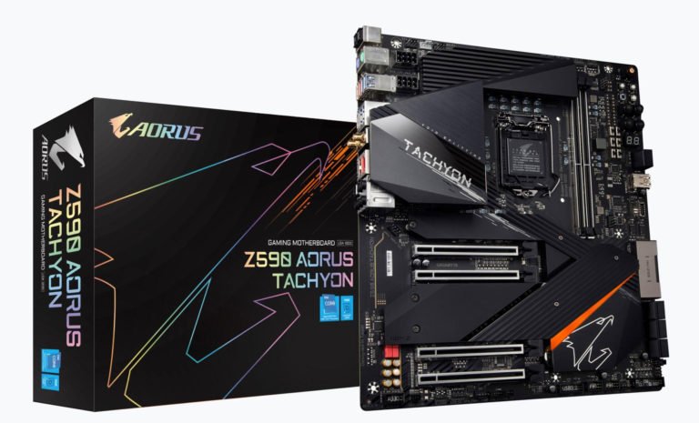 Gigabyte Z590 Aorus TACHYON