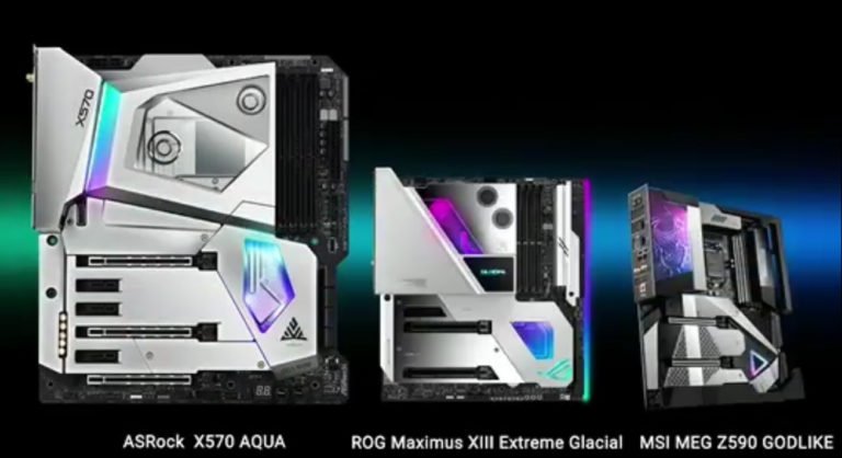 L'ASRock X570 Aqua copiée