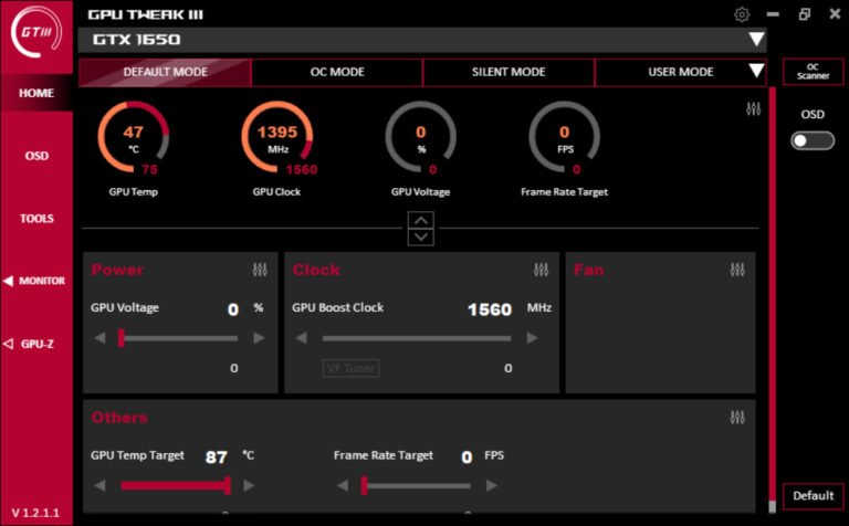 Asus GPU Tweak III