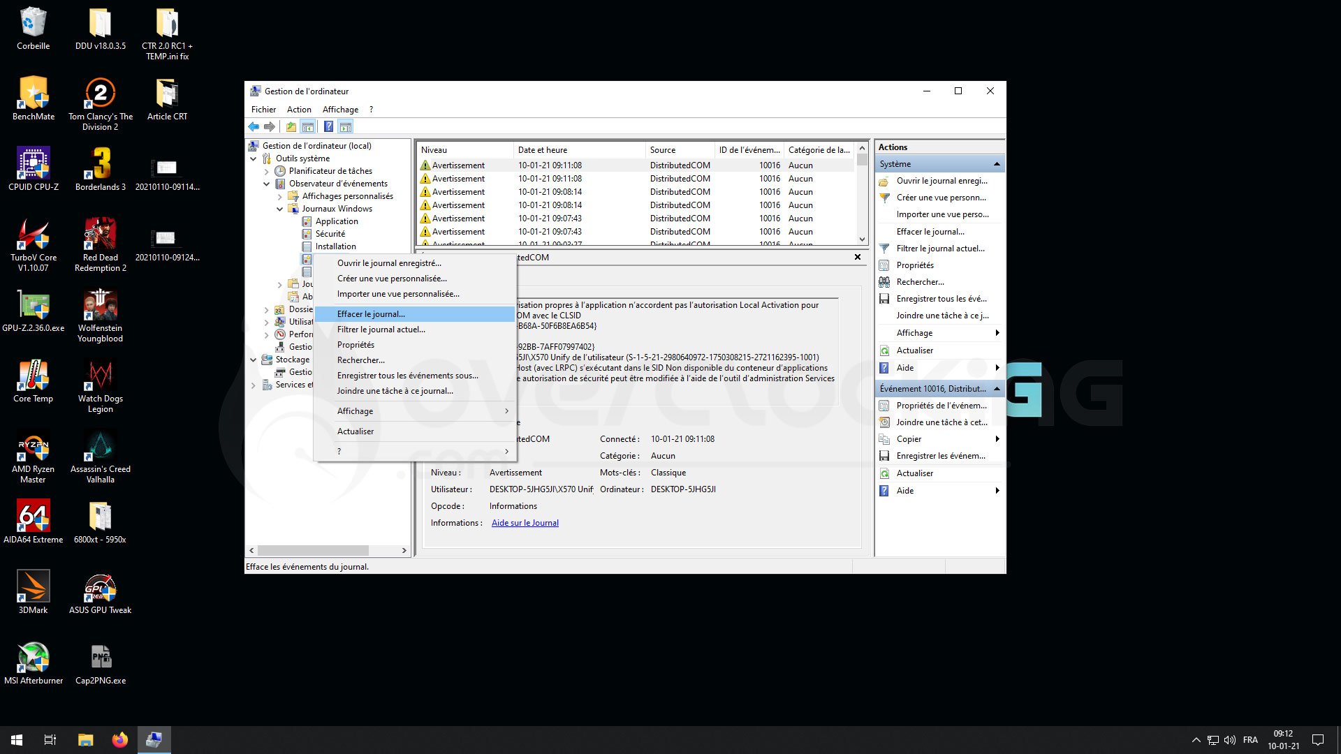 Logiciel Clock Tuner 2.0