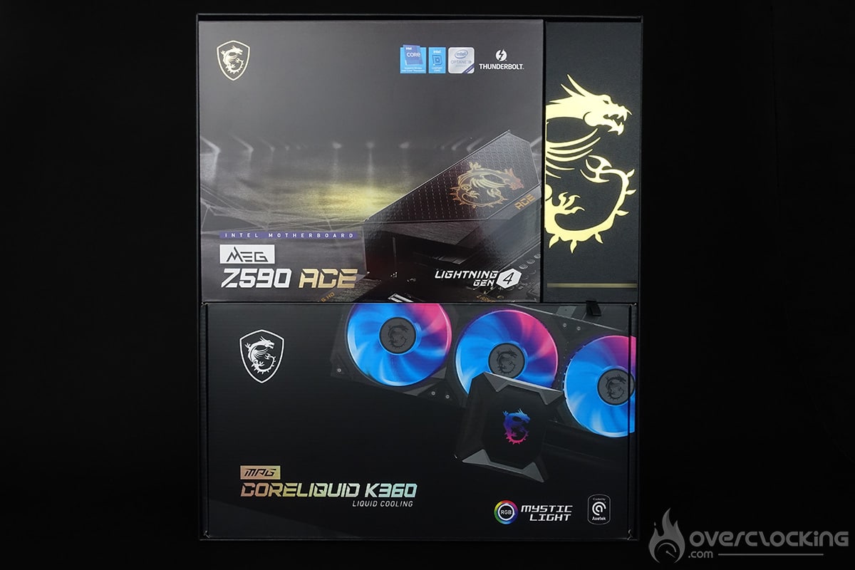 Packaging MSI et Intel lancement Rocket Lake-S