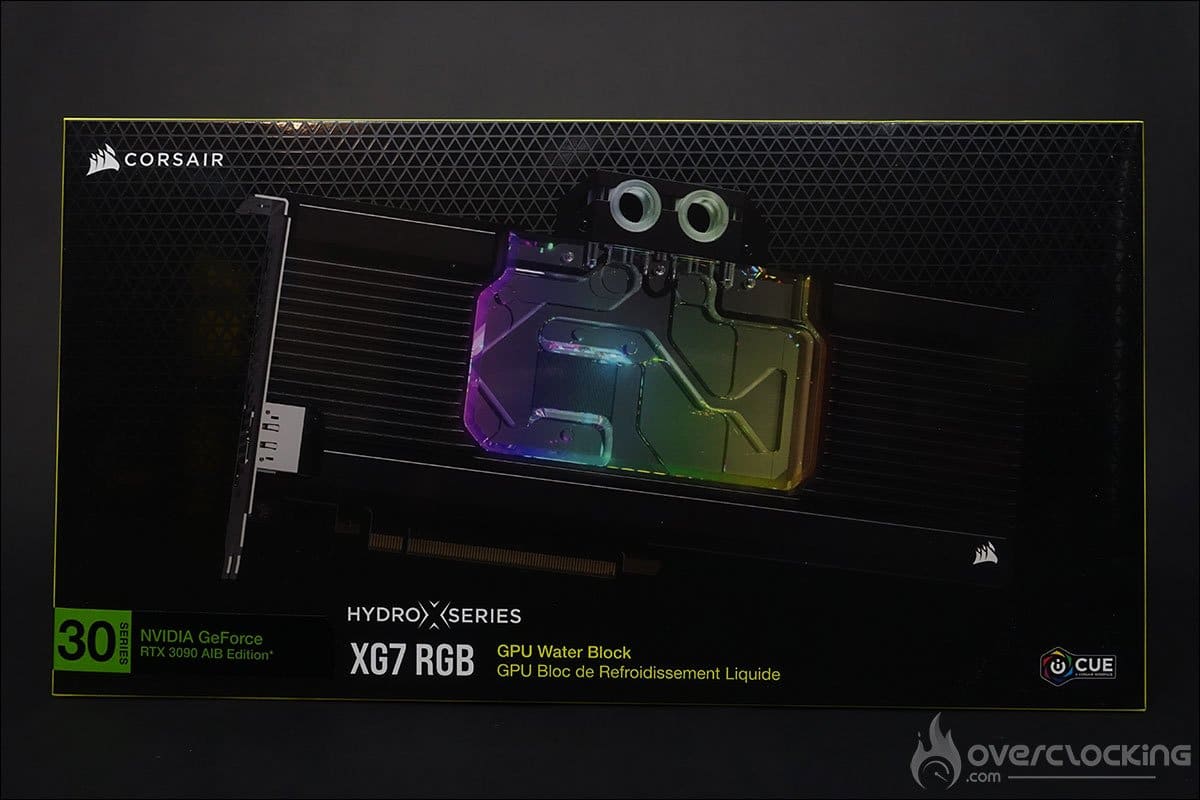 Corsair waterblock Hydro X XG7 RGB