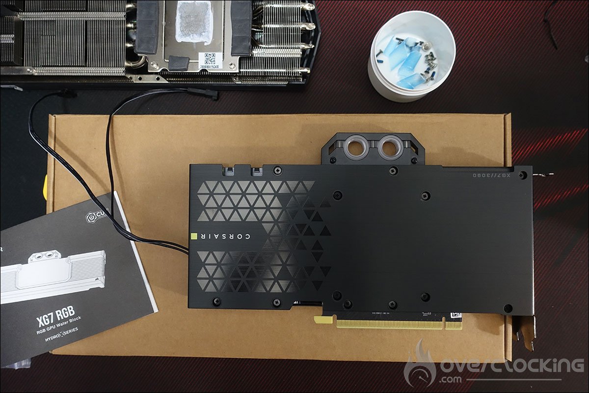 Corsair waterblock Hydro X XG7 RGB