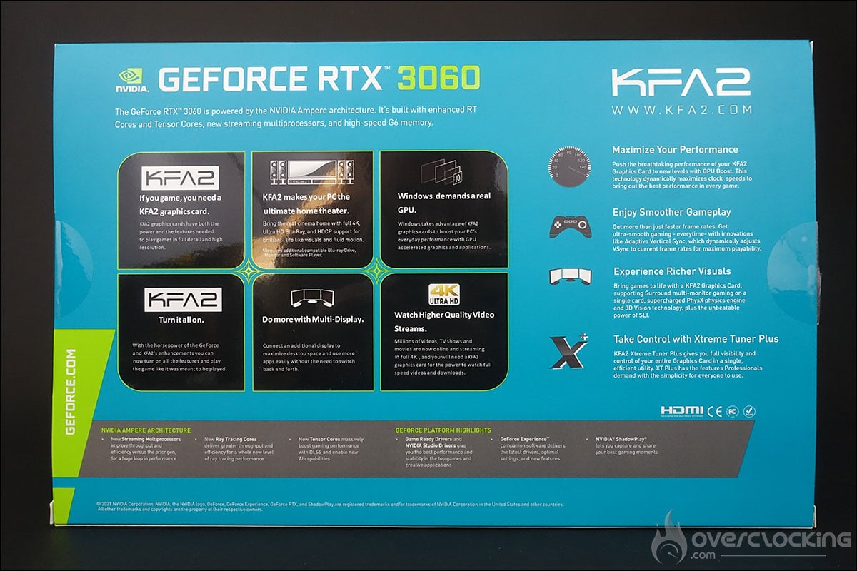 KFA2 RTX 3060 EX
