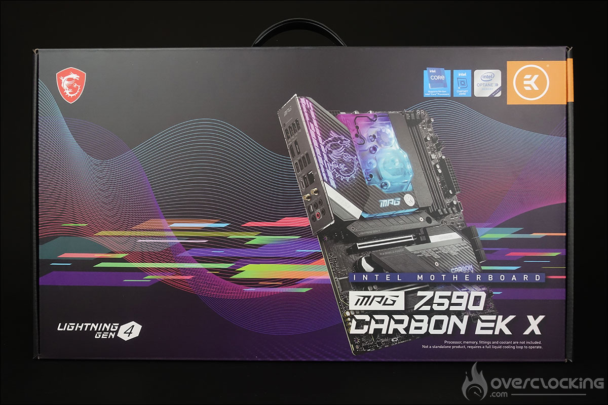 MSI MPG Z590 Carbon EK X