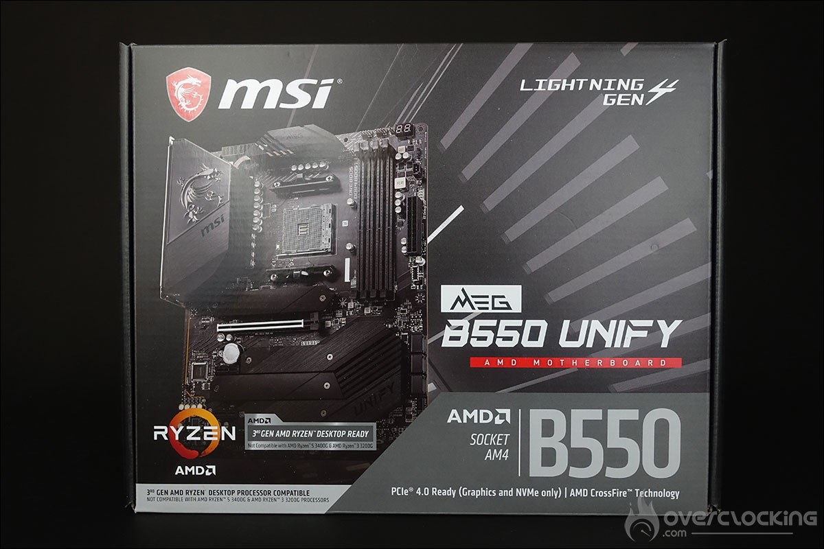 MSI MEG B550 Unify