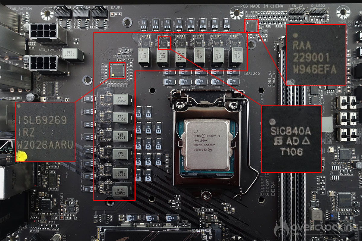 Carte mere Aorus Z590 Tachyon