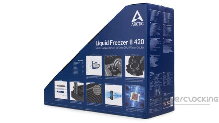 Arctic Liquid Freezer II 420 rev 4.0 boîte 2