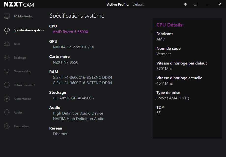 Le logiciel CAM de chez NZXT