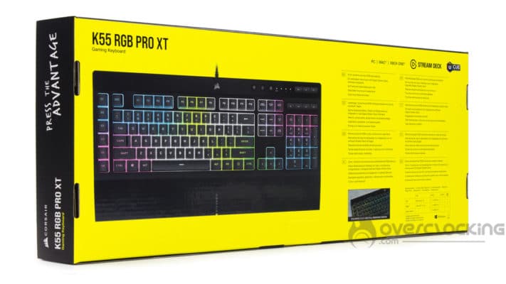 Corsair K55 RGB Pro XT