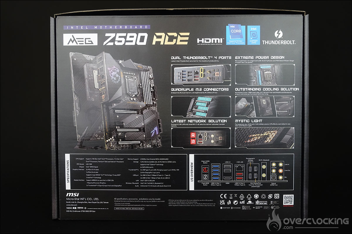 MSI MEG Z590 ACE