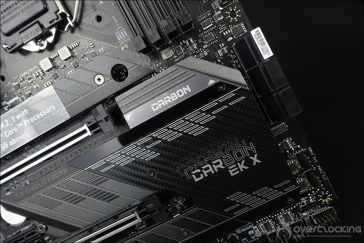 La carte mère MSI MEG Z590 Carbon EK X