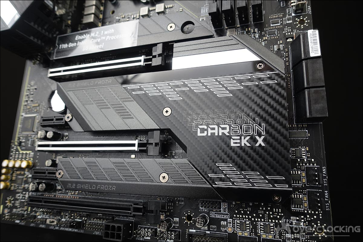 La carte mère MSI MEG Z590 Carbon EK X