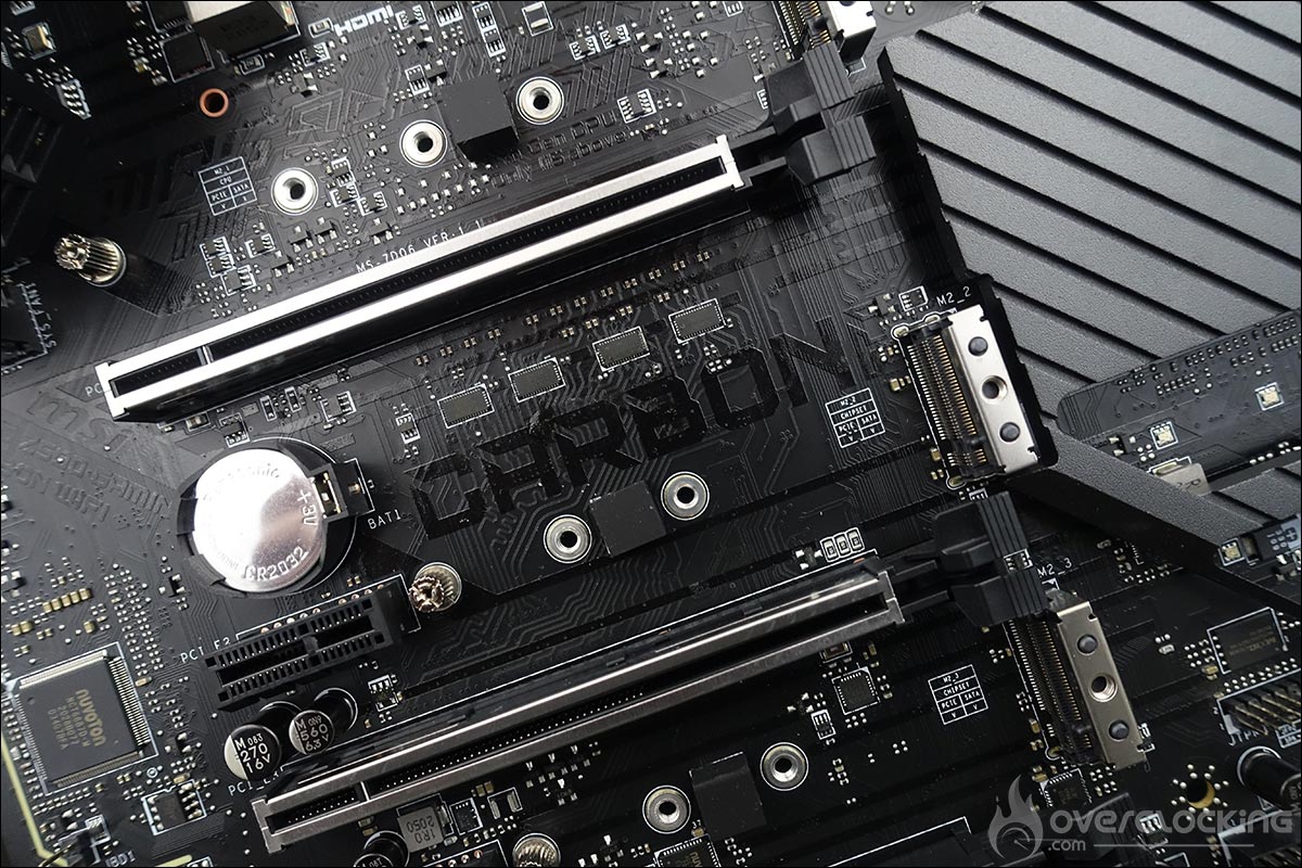 La carte mère MSI MEG Z590 Carbon EK X