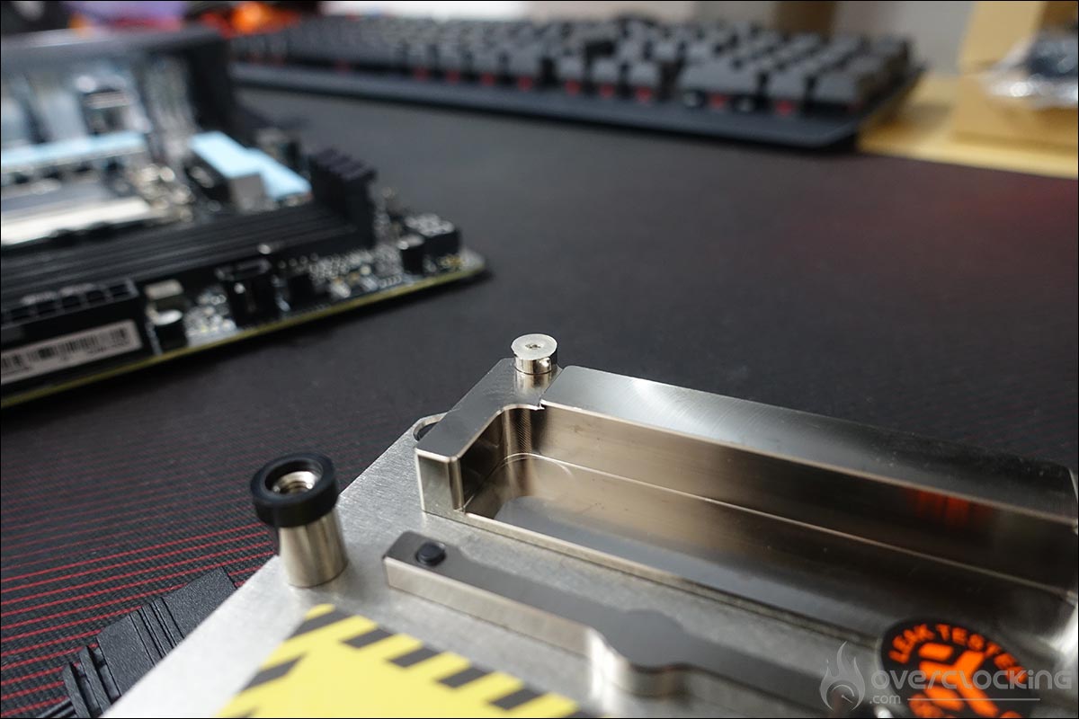 Installation waterblock MSI MEG Z590 Carbon EK X