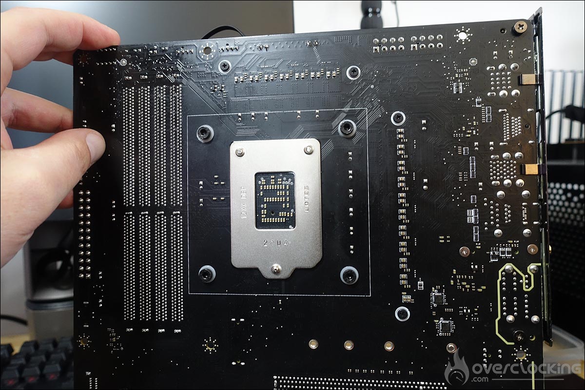 Installation waterblock MSI MEG Z590 Carbon EK X