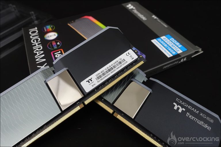 Kit mémoire Thermaltake Toughram XG RGB