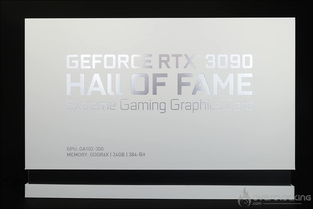 La carte graphique HOF RTX 3090 Premium Edition