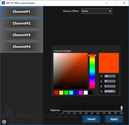 Arctic RGB Control Master