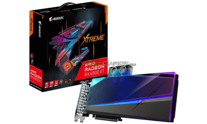 Gigabyte RX 6900 XT Aorus Xtreme Waterforce WB