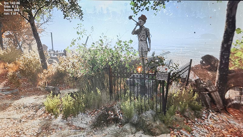 Capture benchmark Metro