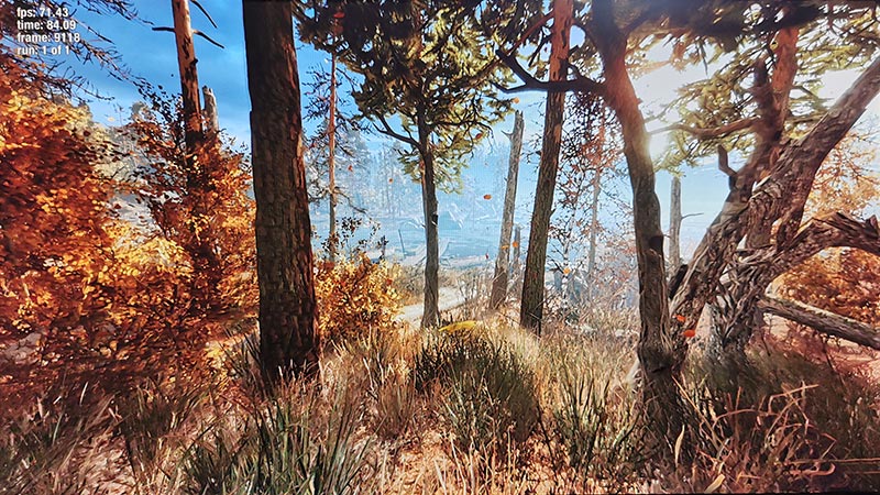 Capture benchmark Metro