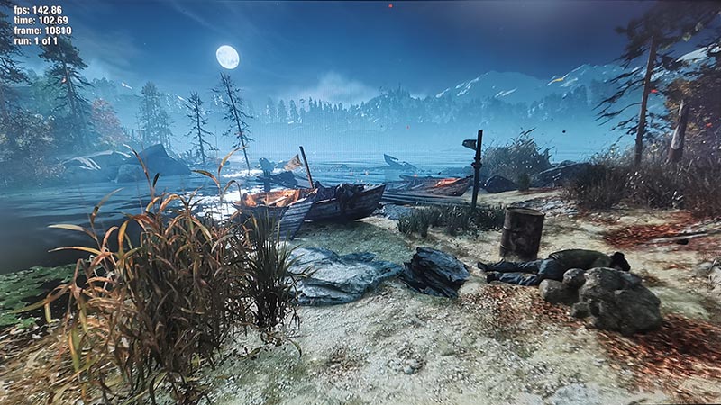 Capture benchmark Metro