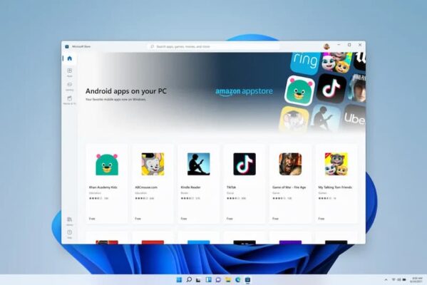 Windows 11 android app