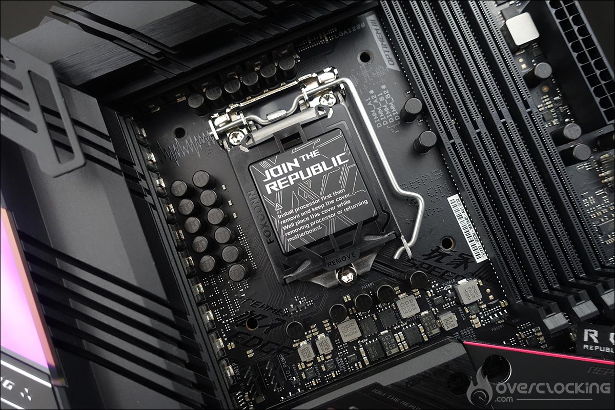 La carte mère ROG Strix Z590-E Gaming Wifi d'Asus