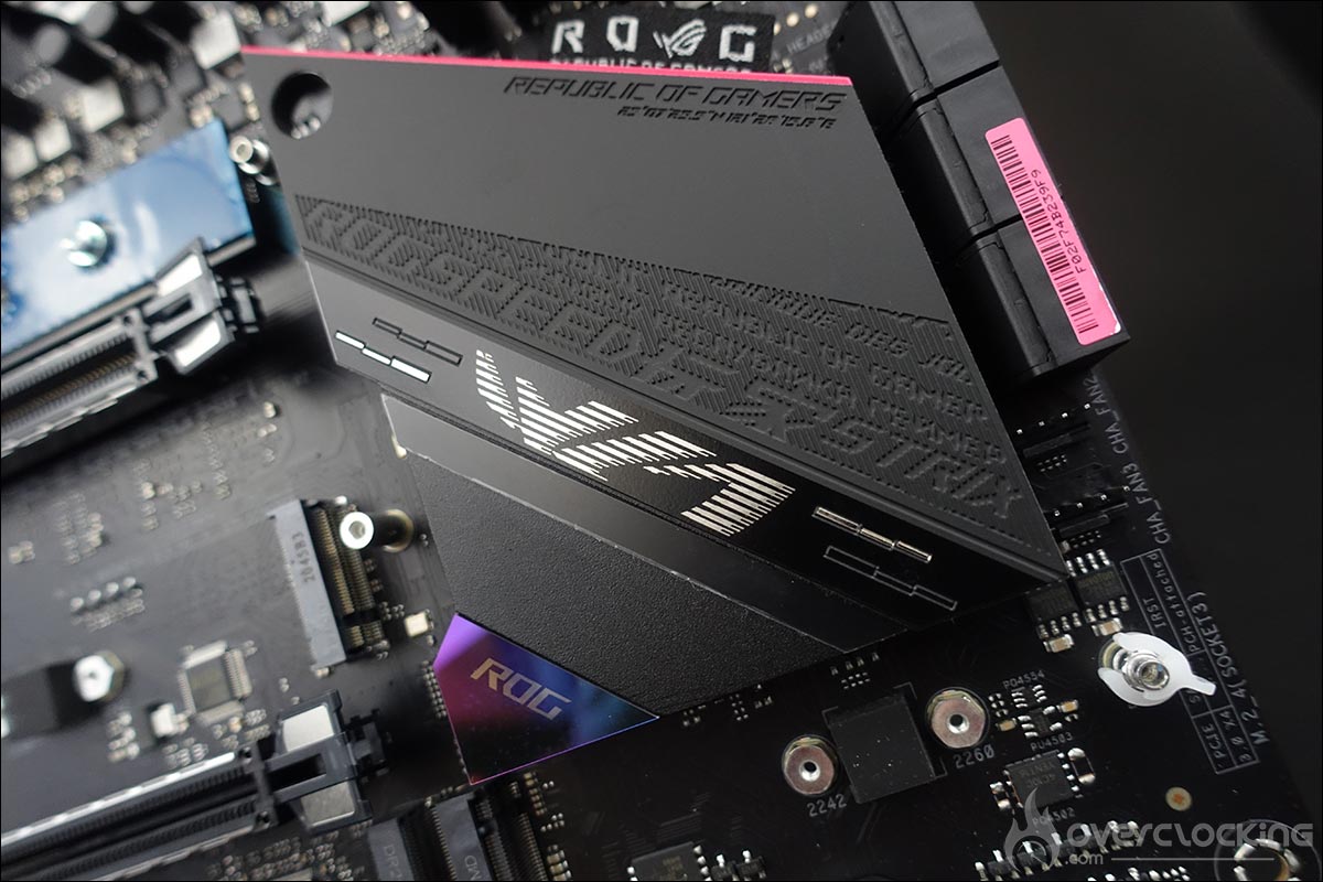 La carte mère ROG Strix Z590-E Gaming Wifi d'Asus