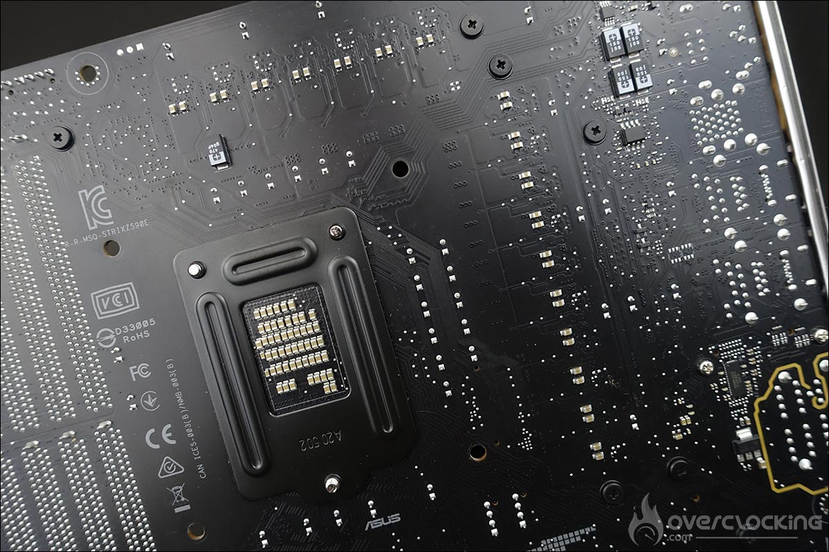 La carte mère ROG Strix Z590-E Gaming Wifi d'Asus