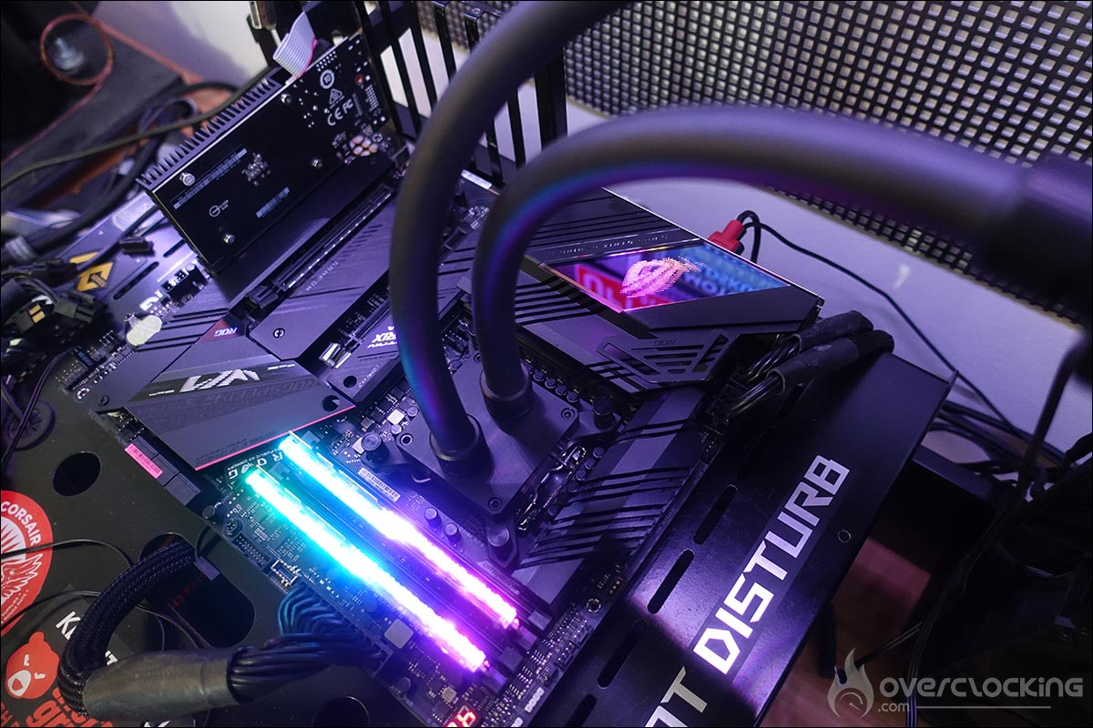 La carte mère ROG Strix Z590-E Gaming Wifi d'Asus