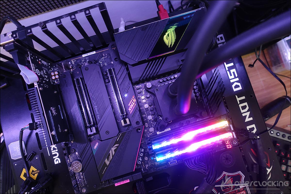 La carte mère ROG Strix Z590-E Gaming Wifi d'Asus
