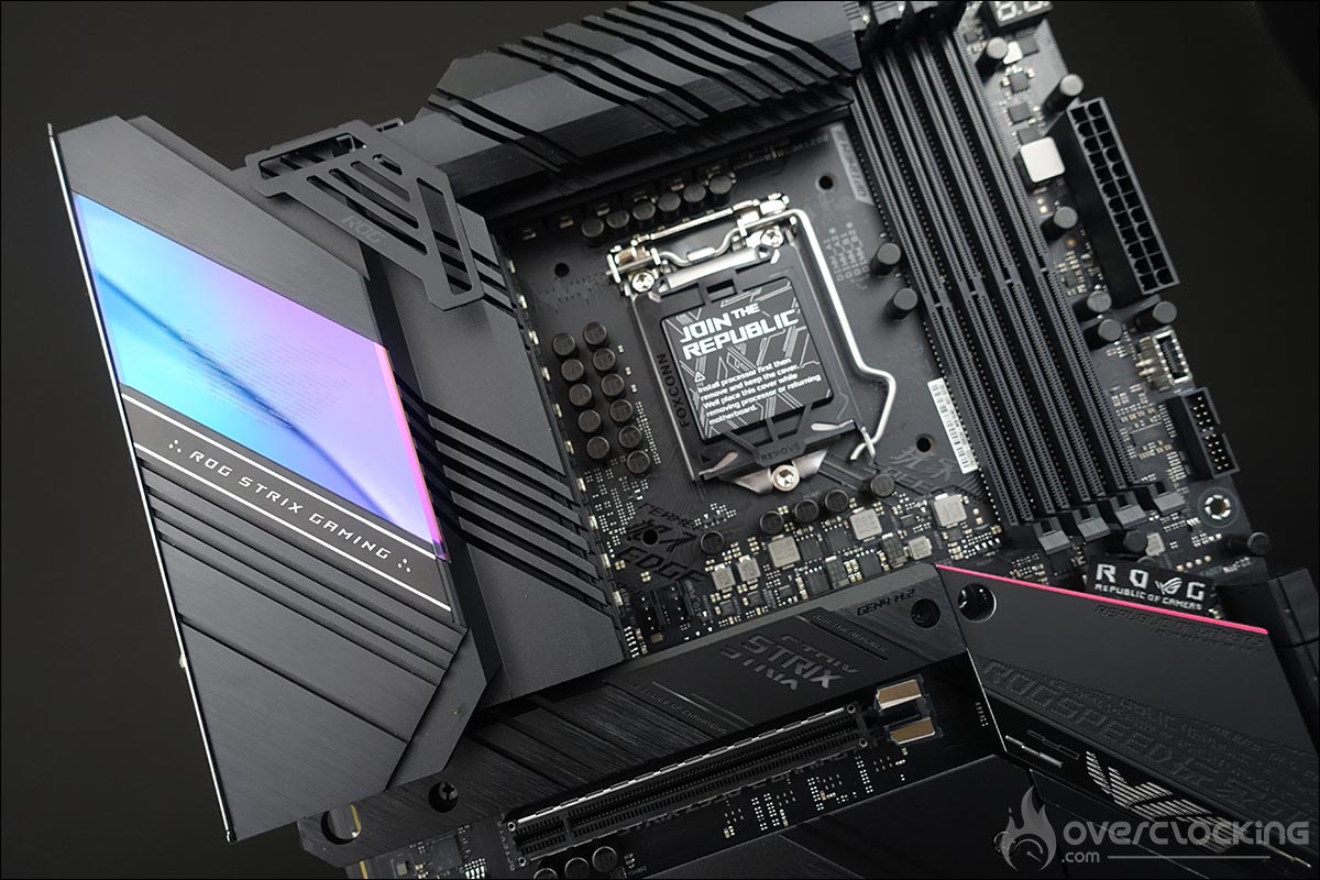 La carte mère ROG Strix Z590-E Gaming Wifi d'Asus