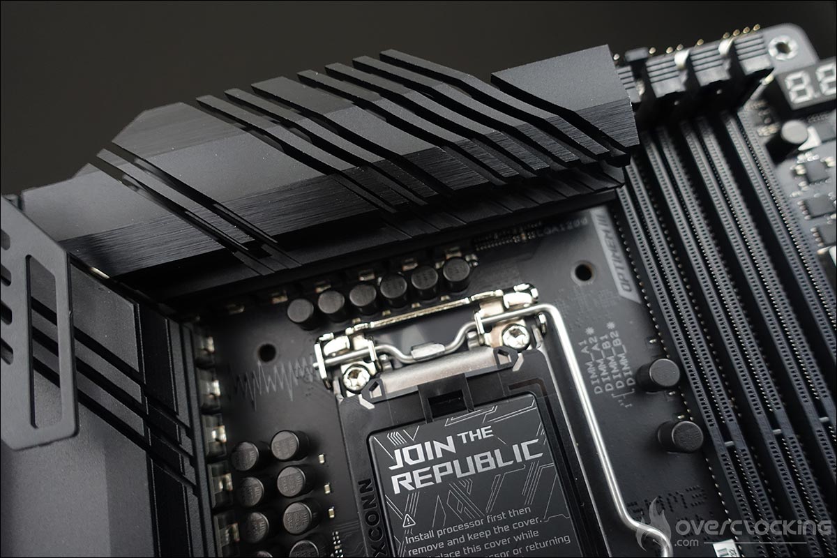 La carte mère ROG Strix Z590-E Gaming Wifi d'Asus