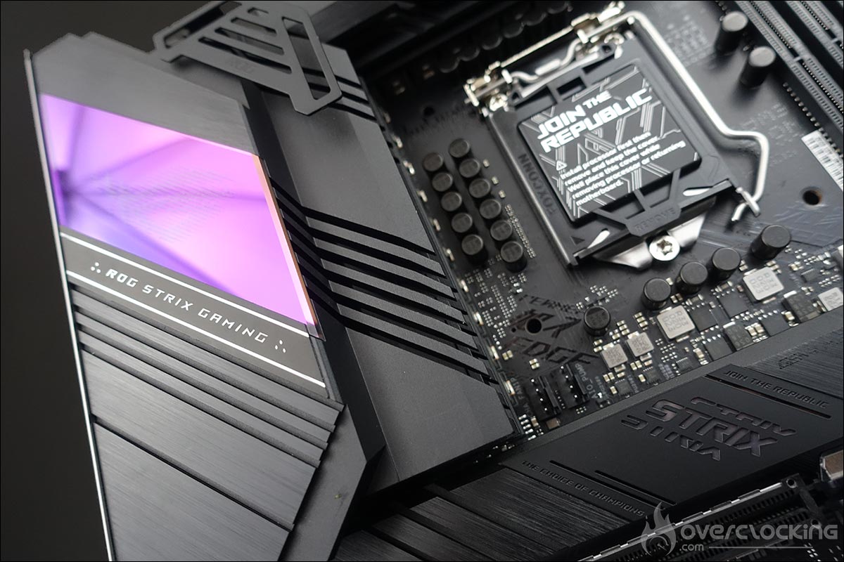 La carte mère ROG Strix Z590-E Gaming Wifi d'Asus