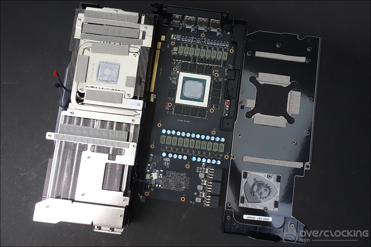 PCB RTX 3080 Ti Surpim X MSI