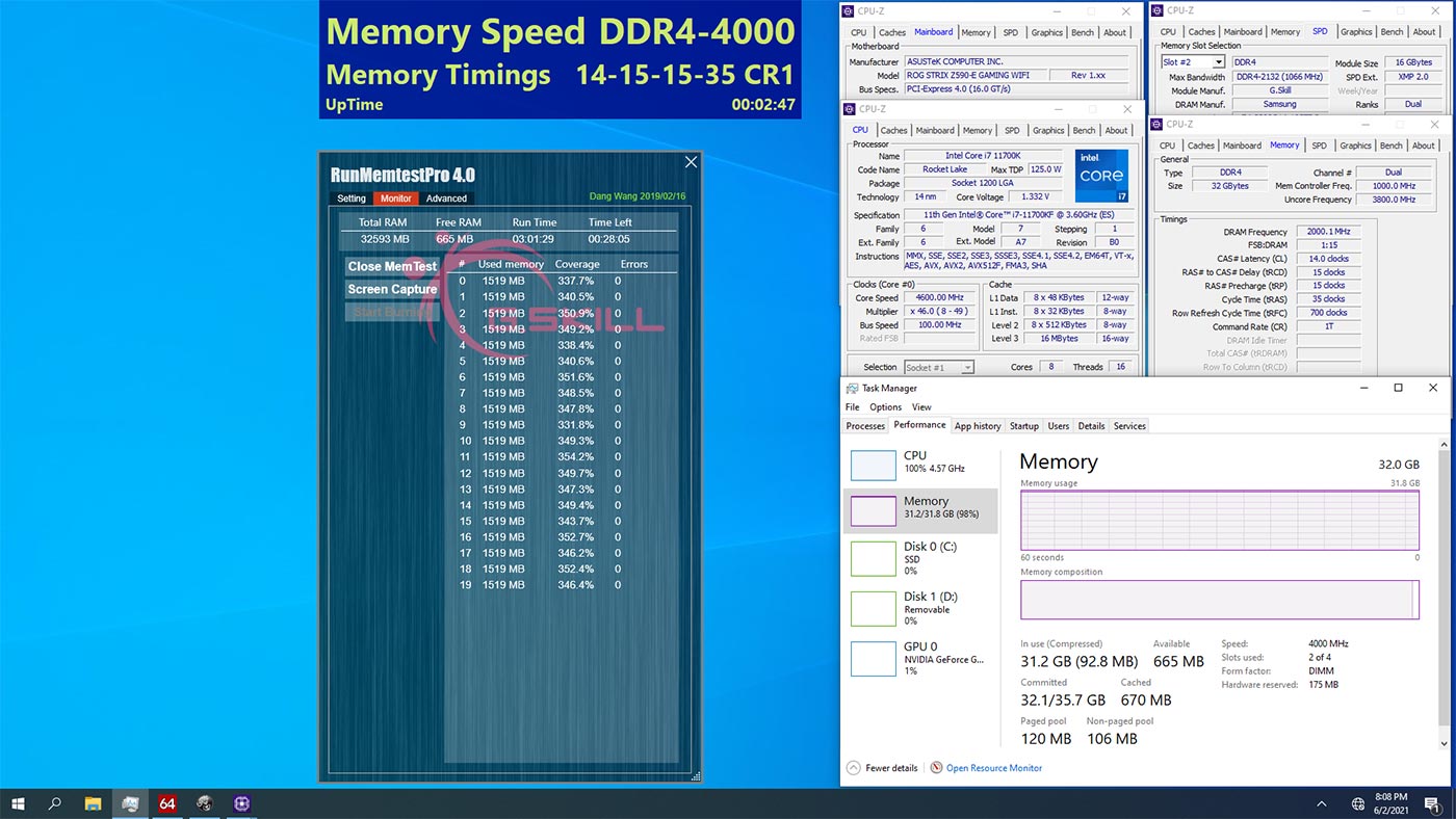 Trident Z Royal Elite 4000 C14 de 32 GB